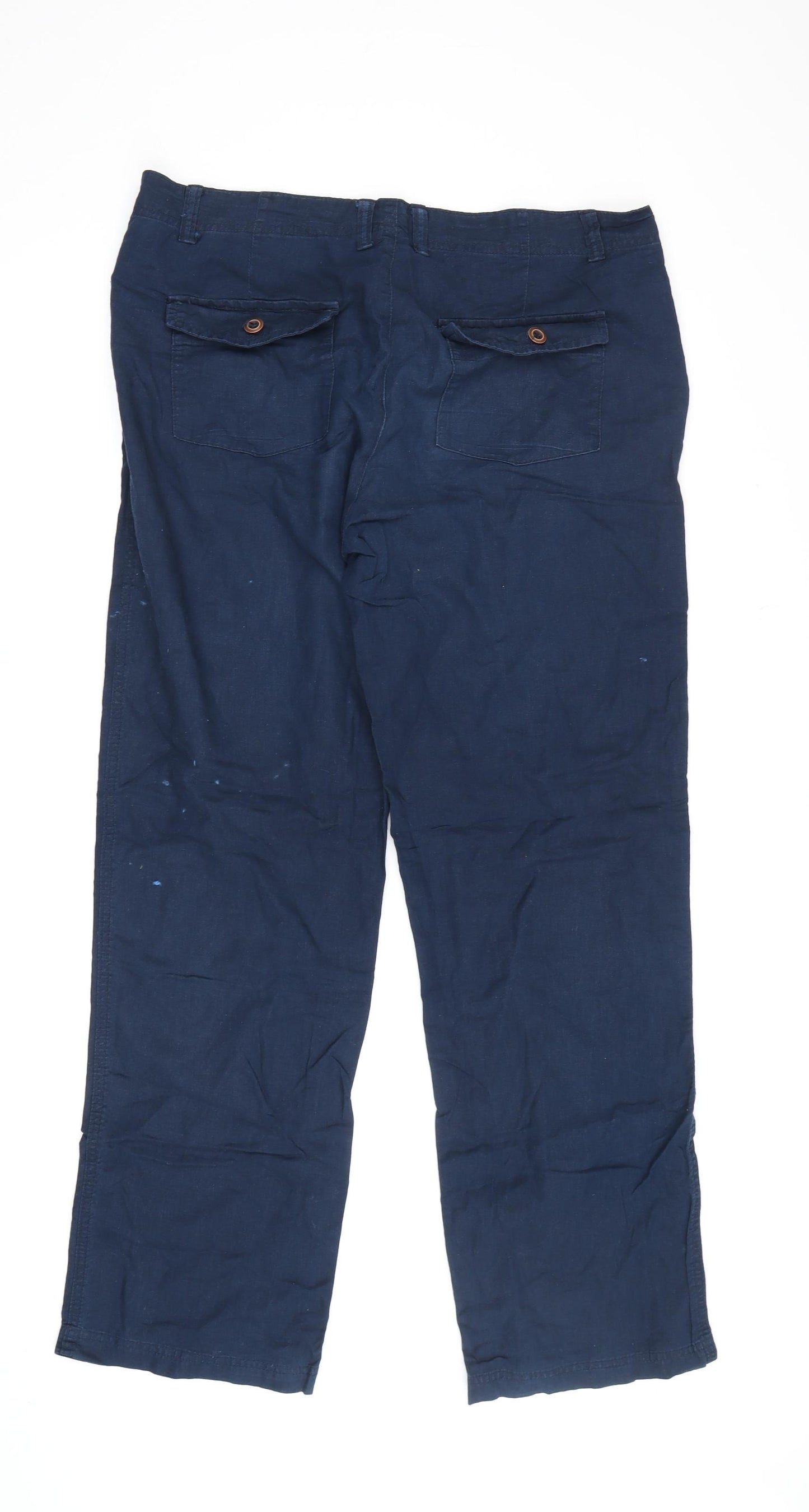 Livergy Men's Blue Chino Trousers - Size L