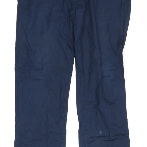 Livergy Men's Blue Chino Trousers - Size L