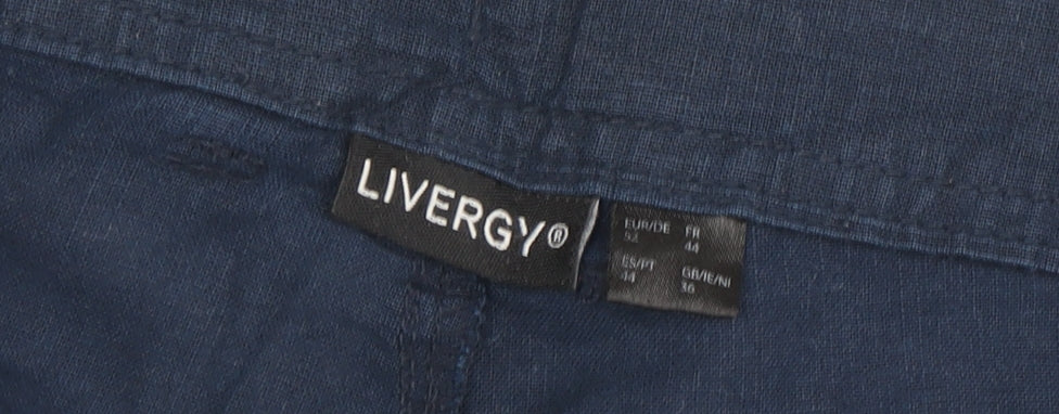 Livergy Men's Blue Chino Trousers - Size L