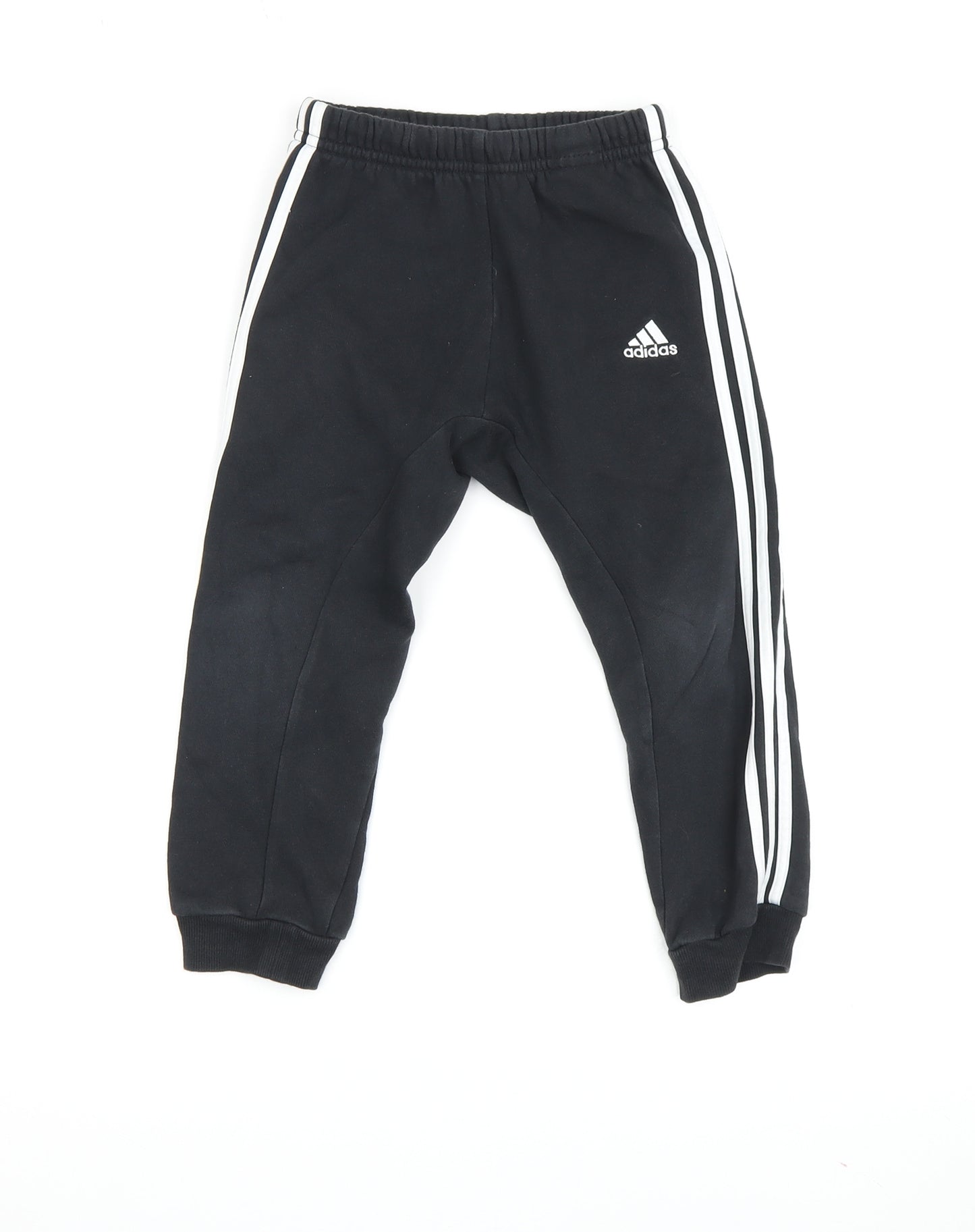 Adidas Boys Black Jogger Trousers 4 Years - Sporty & Comfy