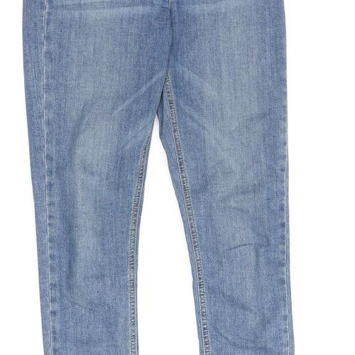 Topshop Women's Blue Slim Ankle Jeans Size 10