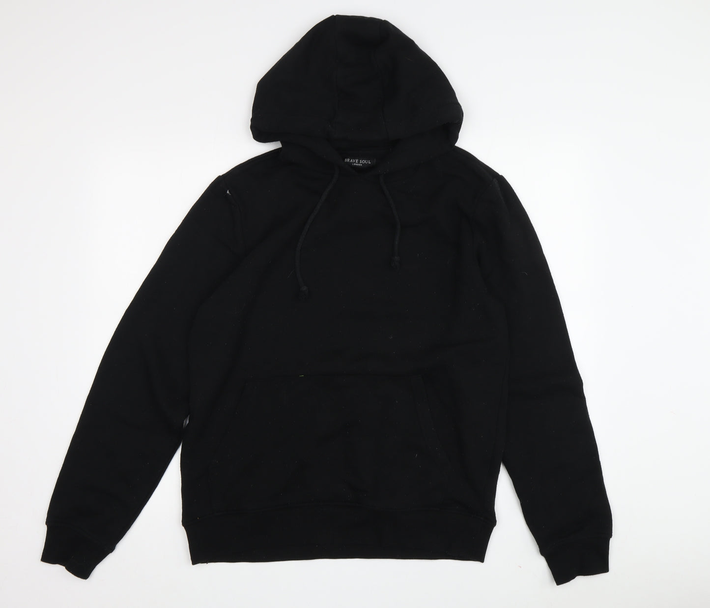 Brave Soul Men's Black Medium Pullover Hoodie