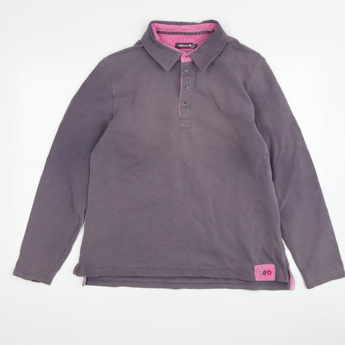 Tayberry Women's Grey Henley Sweatshirt Size 12
