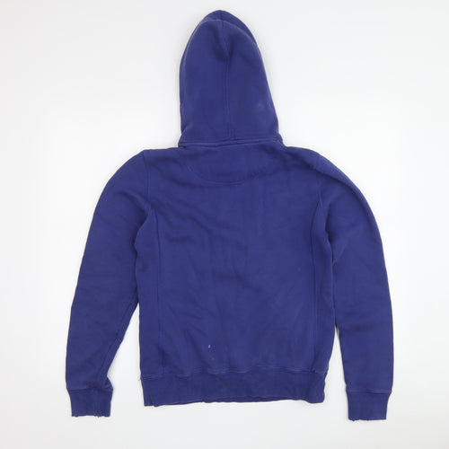 Nike Boys Blue Hoodie L Athletic Logo Pullover