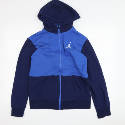 Jordan Boys Blue Full Zip Hoodie 11-12 Years