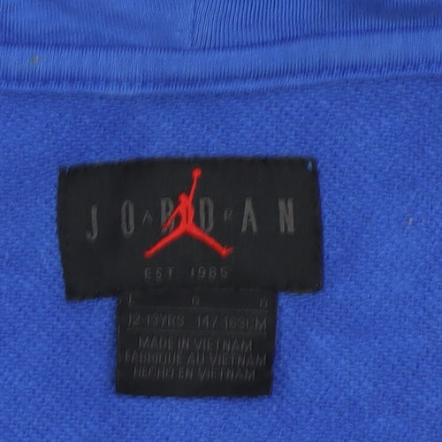 Jordan Boys Blue Full Zip Hoodie 11-12 Years