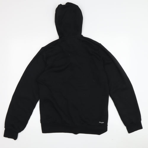 Adidas Unisex Black Full Zip Hoodie Size S Regular Fit