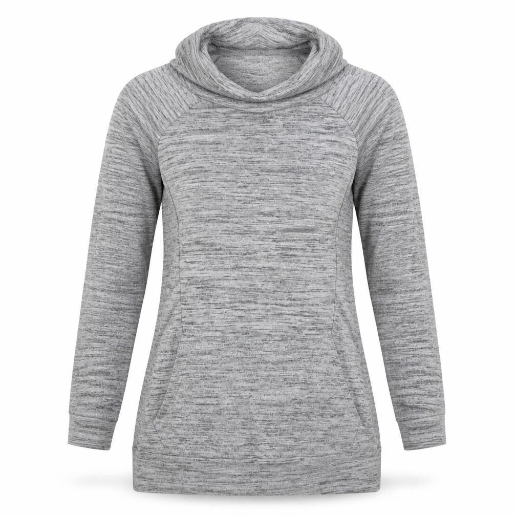 Front view of Next Women's Grey Tunic Sweatshirt, size 6