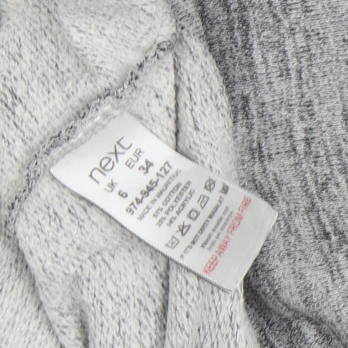 Next Women's Grey Tunic Sweatshirt Size 6