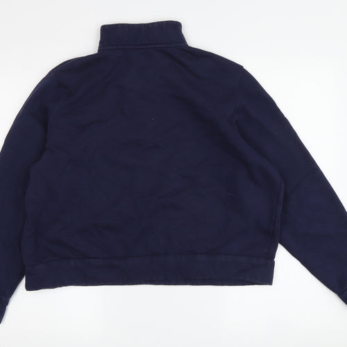 Puma Women's Blue Pullover Sweatshirt L