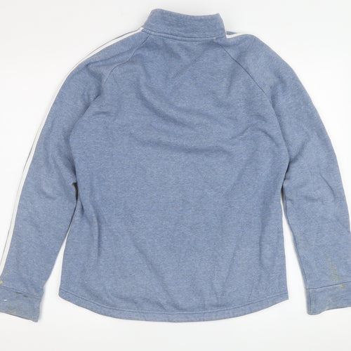 Adidas Unisex Blue Pullover Sweatshirt S