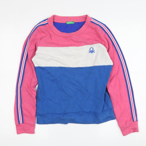United Colors of Benetton Women's XS Colourblock Sweatshirt