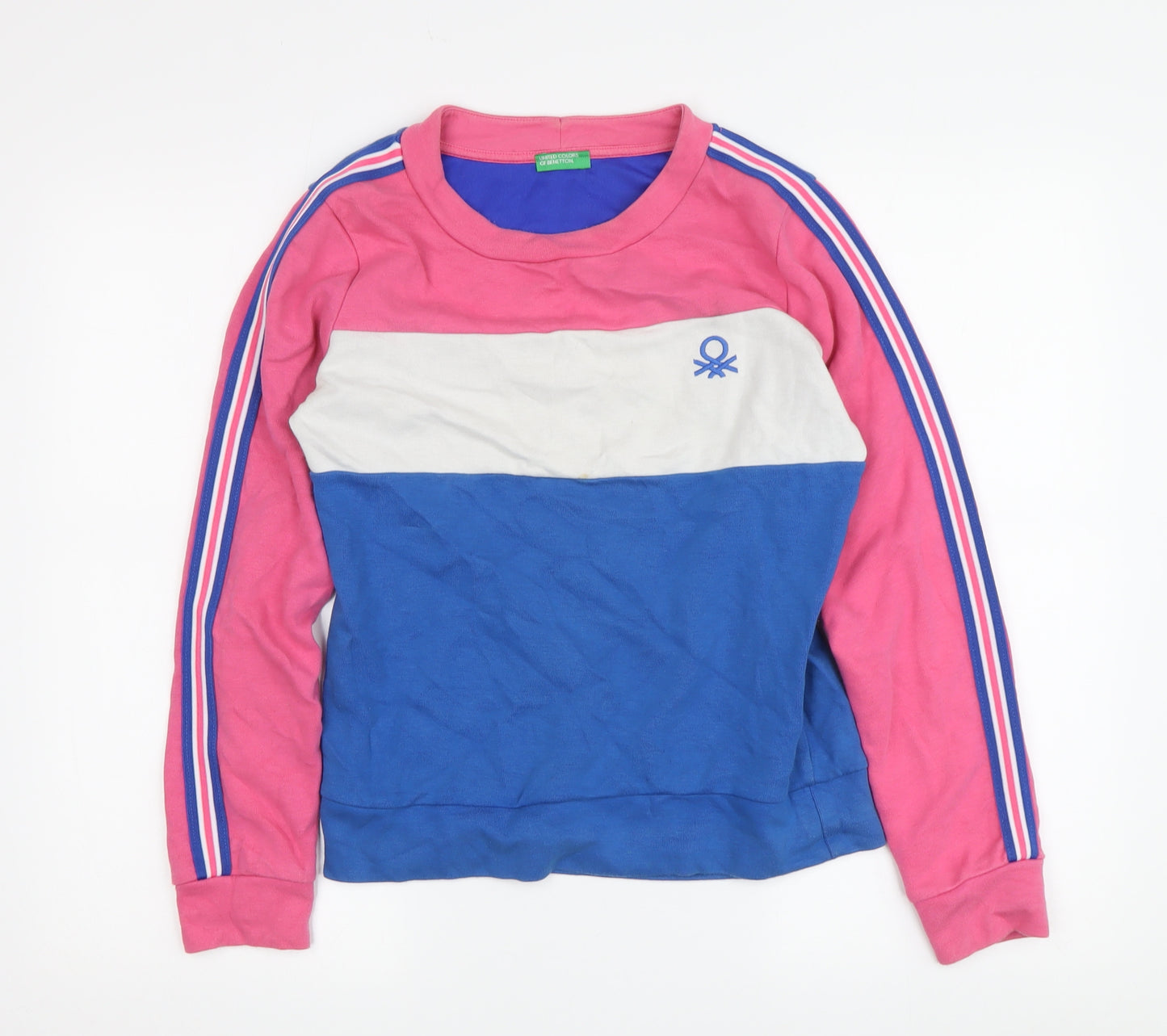 United Colors of Benetton Women's XS Colourblock Sweatshirt