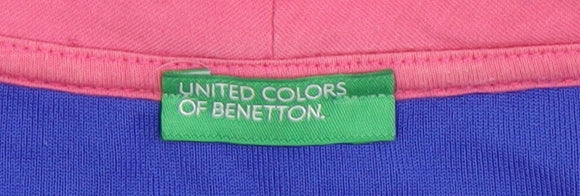 United Colors of Benetton Women's XS Colourblock Sweatshirt