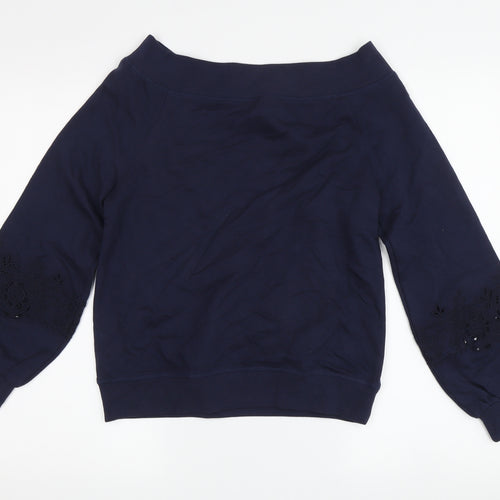 Next Women's Blue Pullover Sweatshirt XS New