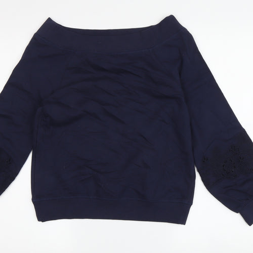 Next Women's Blue Pullover Sweatshirt XS New