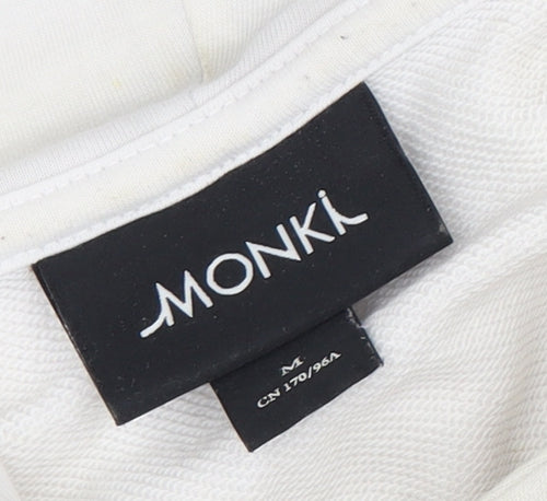 Monki Unisex Purple Hoodie - Medium, Pullover Style