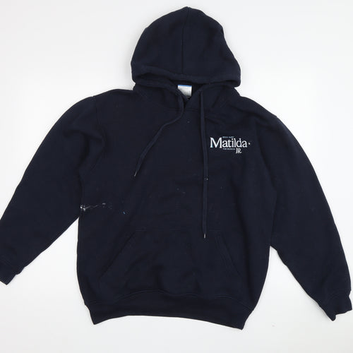 Uneek Black Hoodie, Unisex, Size S, Pullover Style