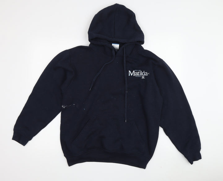 Uneek Black Hoodie, Unisex, Size S, Pullover Style