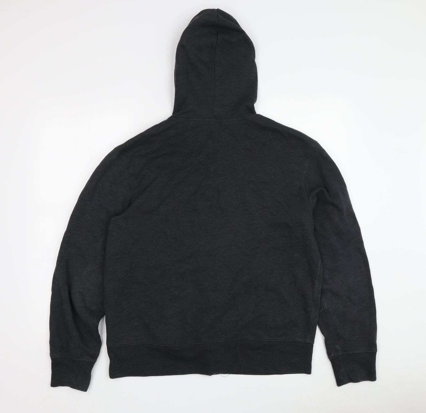 Gap Men's Black Full Zip Hoodie M with Logo