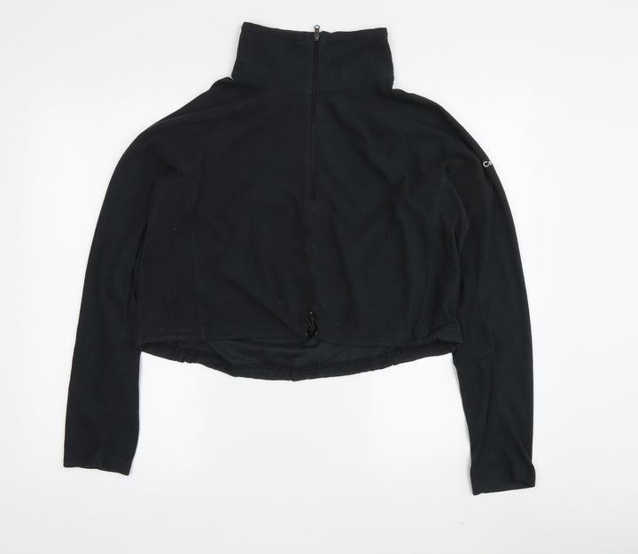 Columbia Women's Black High Neck Sweatshirt