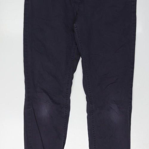 Fat Face Women's Blue Chino Trousers Size 10