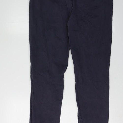 Fat Face Women's Blue Chino Trousers Size 10