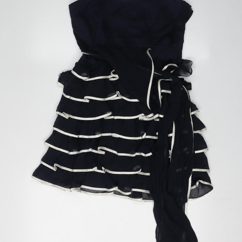 French Connection Women's Black Size 10 Strapless Dress