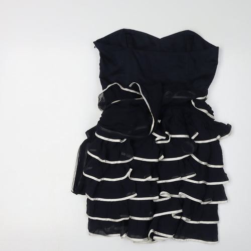 French Connection Women's Black Size 10 Strapless Dress