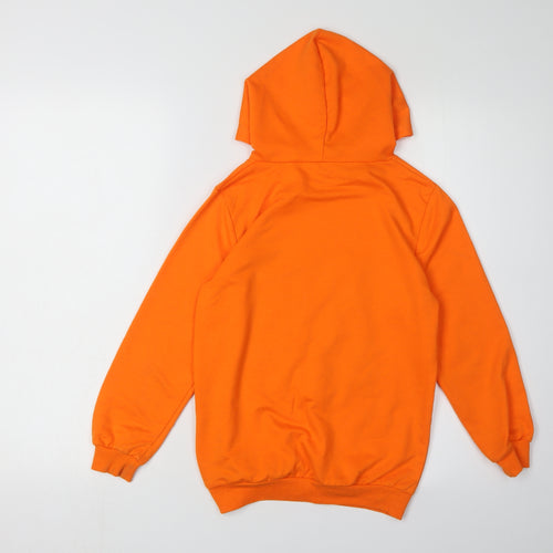 Fortnite Boys Orange Pullover Hoodie, Size 12 Years