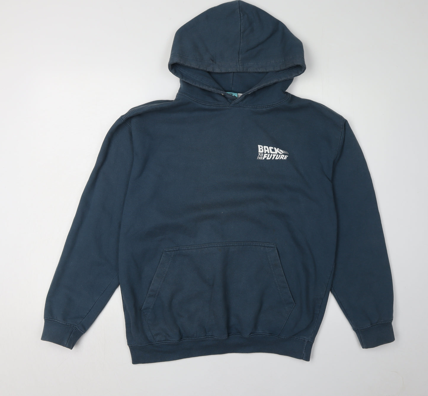 Truffle Shuffle Men's Blue M Back to the Future Hoodie