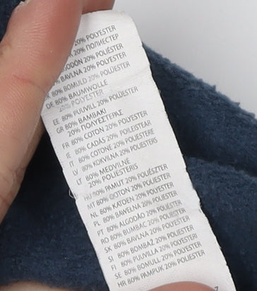 Truffle Shuffle Men's Blue M Back to the Future Hoodie