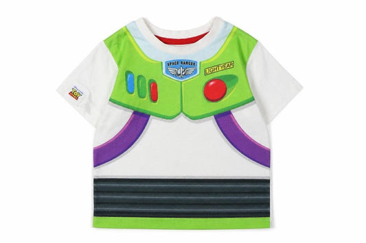 Front view of Character.com unisex baby t-shirt toy story graphic 12-18 m