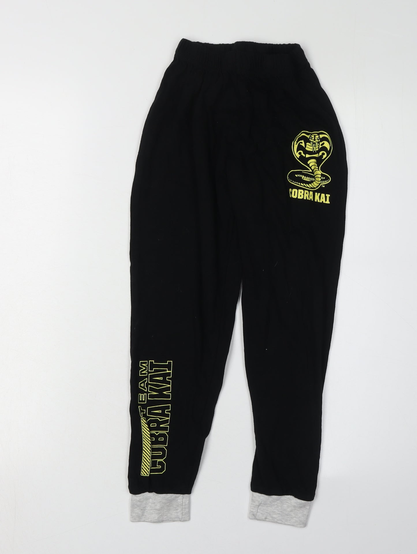Cobra Kai Boys Black Pyjama Pants 9 Years