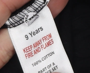 Cobra Kai Boys Black Pyjama Pants 9 Years