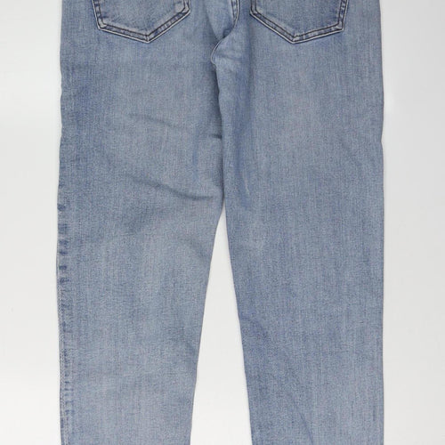Zara Women’s Blue Straight Jeans Size 14