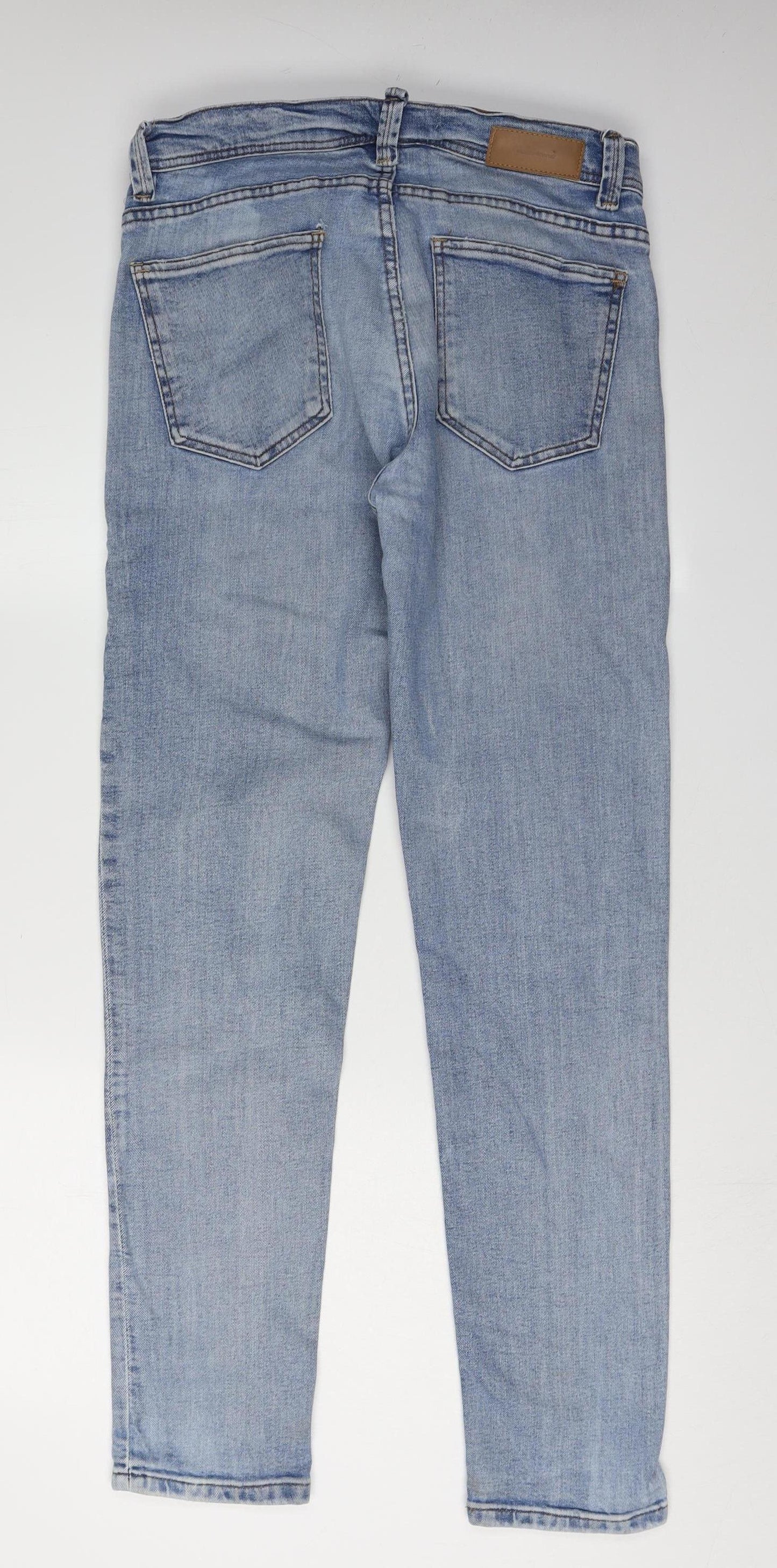 Zara Women’s Blue Straight Jeans Size 14
