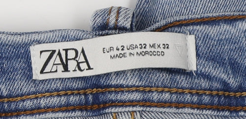 Zara Women’s Blue Straight Jeans Size 14
