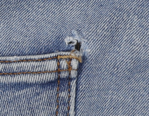 Zara Women’s Blue Straight Jeans Size 14