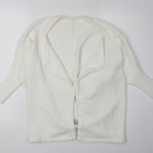 Karen Millen Women's White Cardigan Size 2