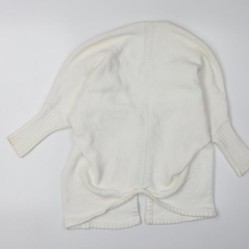 Karen Millen Women's White Cardigan Size 2