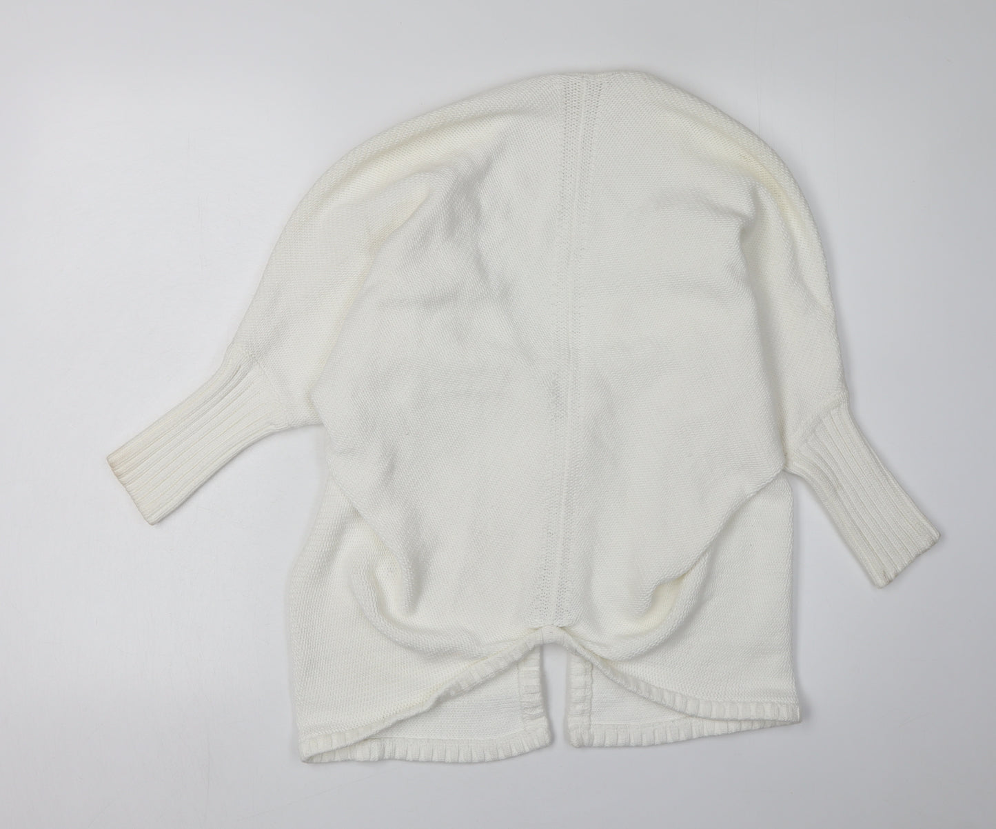 Karen Millen Women's White Cardigan Size 2