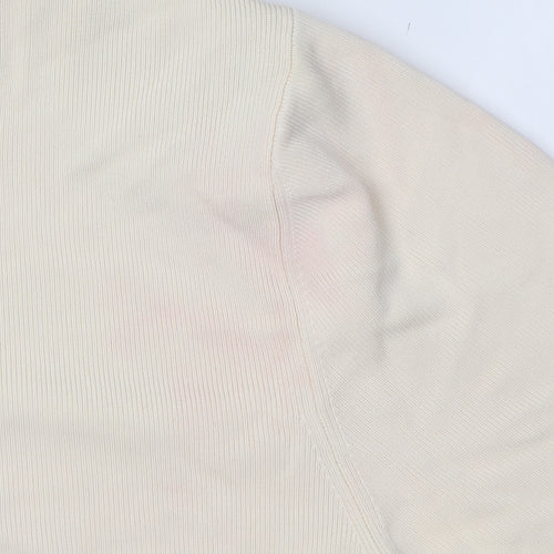 Roman Originals Beige Women's Short Sleeve Jumper