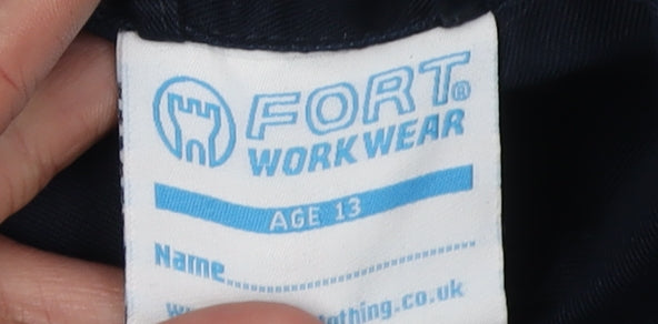 Fort Workwear Boys Blue Coverall Age 13 Workwear