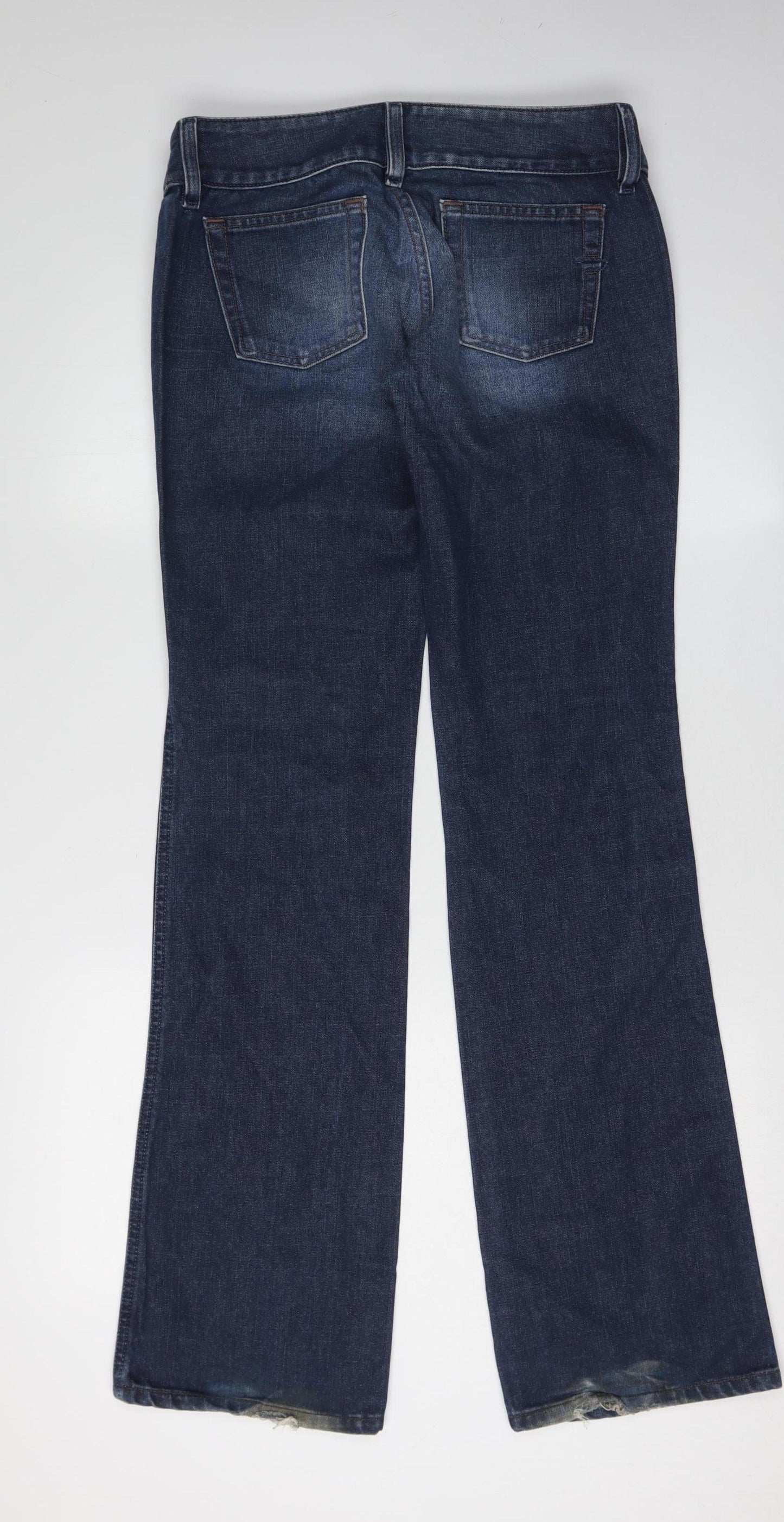 Diesel Women's Blue Bootcut Jeans Size 0 Distressed