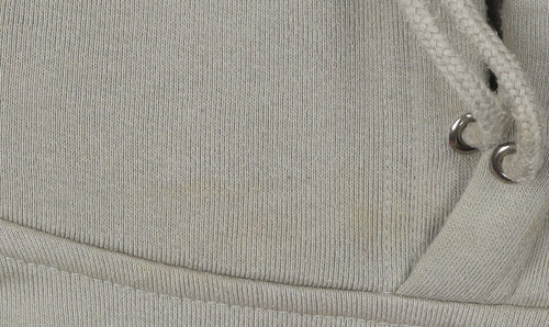 WE Beige Unisex Hoodie XL with Logo Design
