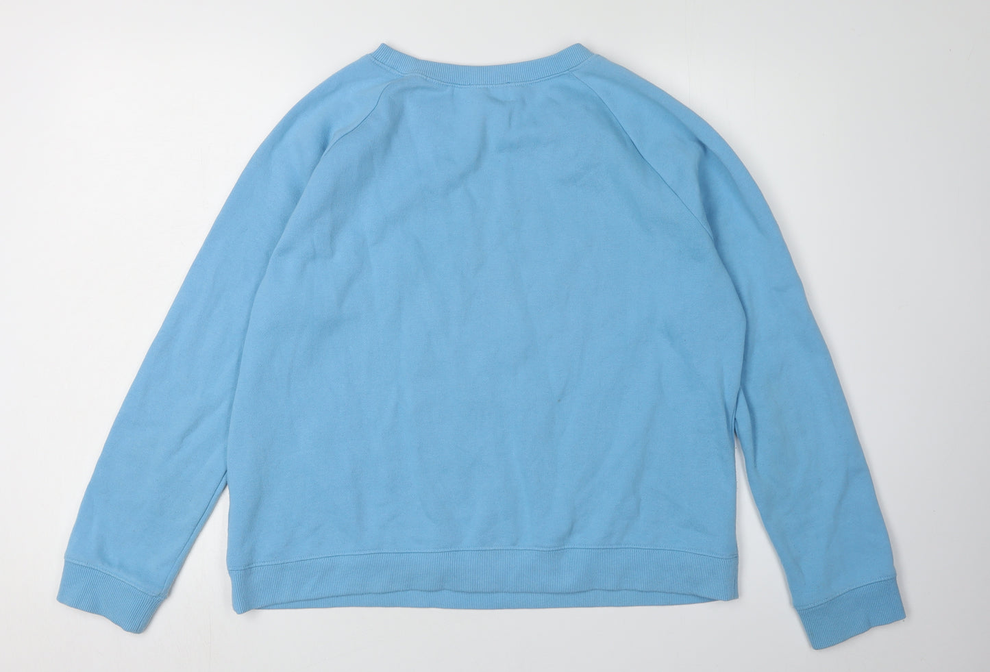 Hush Women's Blue Love Logo Sweatshirt in Size S