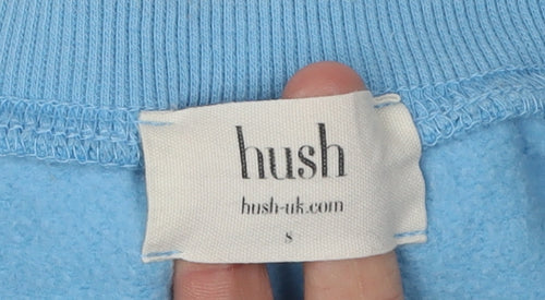 Hush Women's Blue Love Logo Sweatshirt in Size S