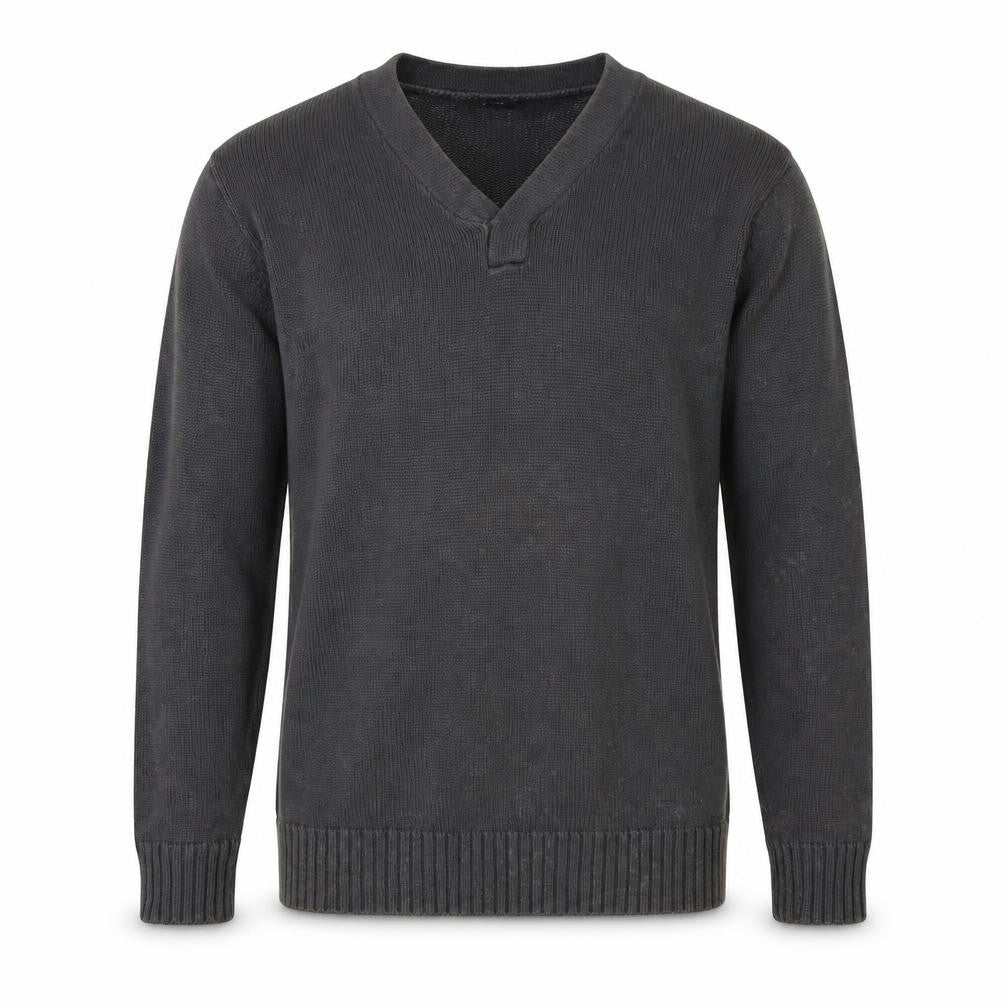 Front view of Gap Men's Grey Athletic Fit Long Sleeve Polo M
