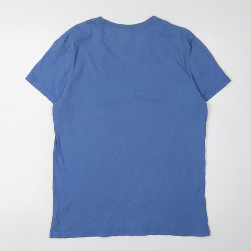 American Eagle Men’s Blue Graphic T-Shirt M